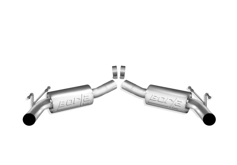 Borla 11794 ATAK Axle-Back Exhaust System for 2010–2013 Chevrolet Camaro SS 6.2L V8 with Ground Effects