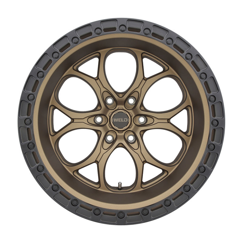 Weld Ledge Six 20x10 / 6x139.7 BP / ET13 / BS6.00 Satin Black Wheel