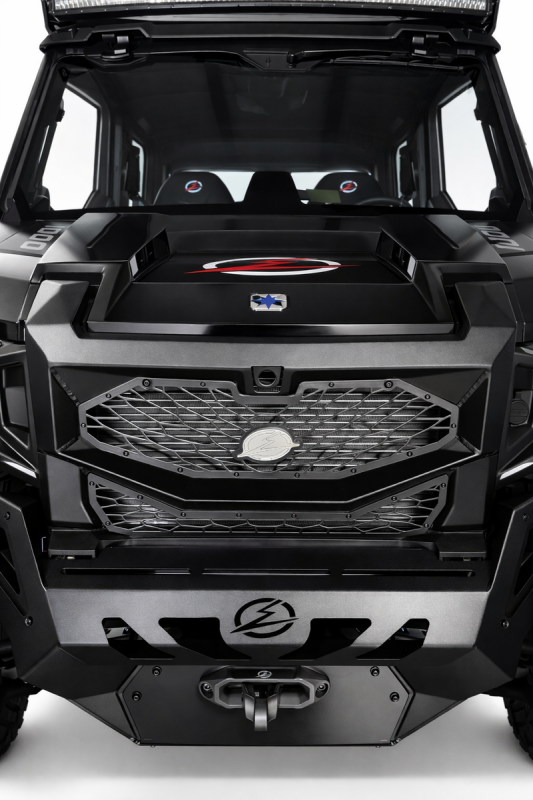 Elektric Offroad 2024+ Polaris Xpedition Volt Grille - Premium Front Mesh Cover with Seamless Camera Integration
