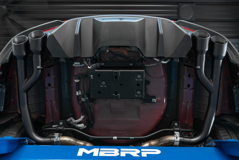MBRP Armor Pro S7211304 2.5-Inch Axle-Back Exhaust System for 2018-2022 Ford Mustang GT