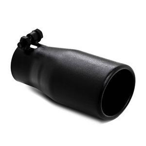 MBRP T5124BLK Armor BLK Universal Exhaust Tip, 4-Inch Inlet, 5-Inch Outlet