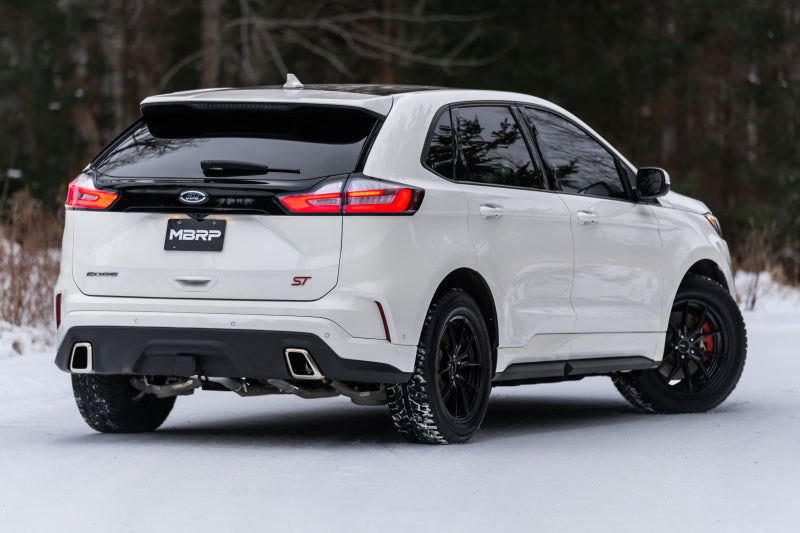 MBRP Armor Lite Axle-Back Exhaust System for 2019-2024 Ford Edge ST, 2.5-Inch Dual Rear Exit, Aluminized Steel