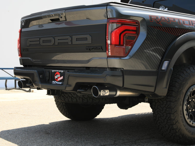 aFe Vulcan Series Cat-Back Exhaust System, Part Number 49-33151-B, for 2021-2026 Ford F-150 Raptor and Raptor R