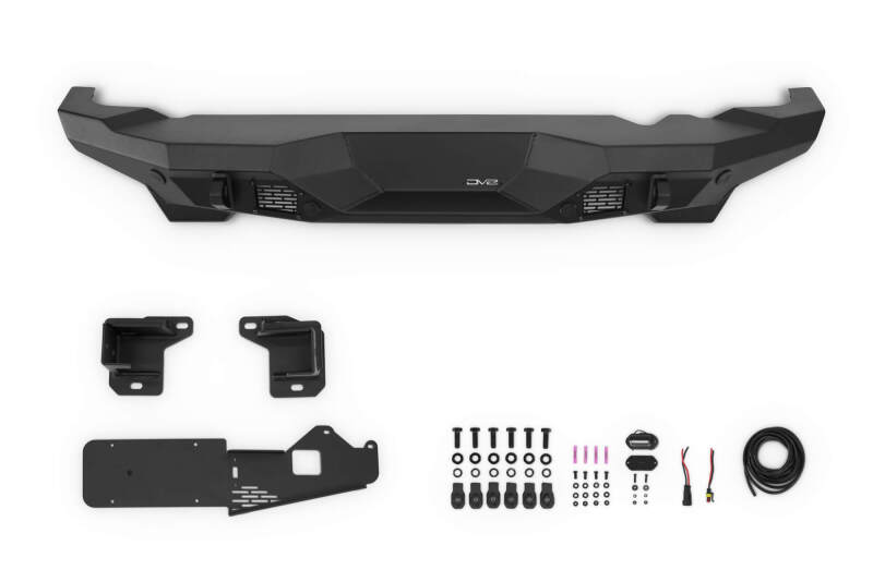 DV8 Offroad Spec Series Rear Bumper dveRBBR-05 for 2021-2025 Ford Bronco