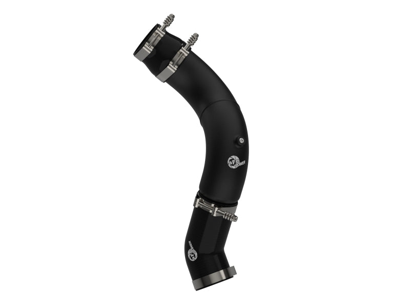 aFe BladeRunner Black Aluminum Cold-Side Charge Pipe for 2025-2026 Ram 2500 and 3500 6.7L Diesel, Part Number 46-20819-B