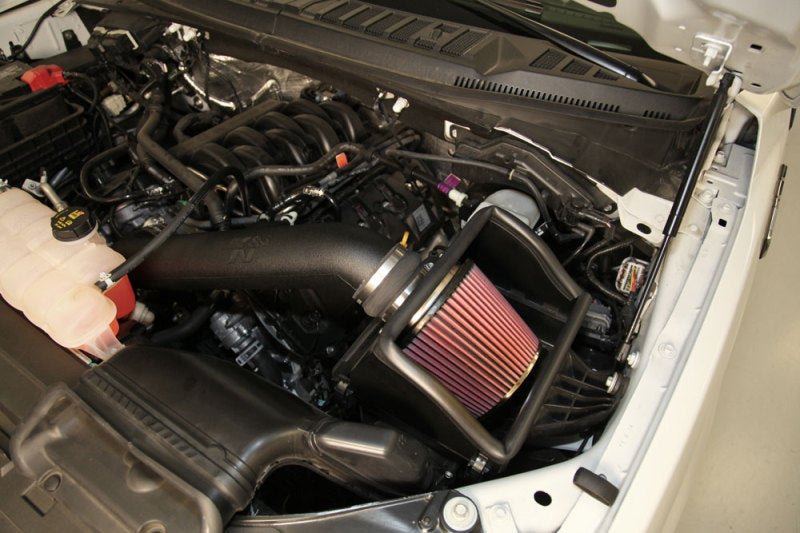 K&N Engineering 63-2591 AirCharger Cold Air Intake for 2015-2016 Ford F-150 5.0L V8