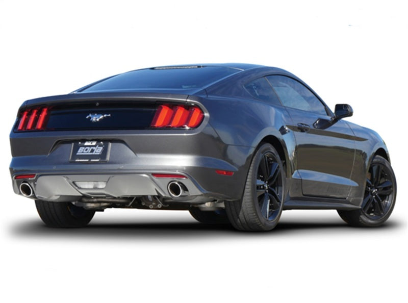 Borla ATAK Cat-Back Exhaust System, Part Number 140585, for 2015–2023 Ford Mustang 2.3L EcoBoost
