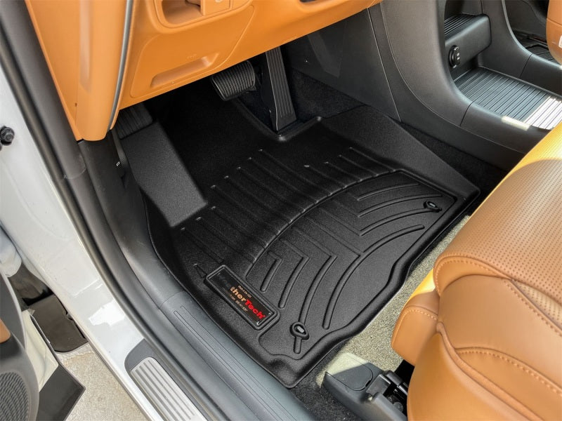 WeatherTech FloorLiner DigitalFit Front Floor Mats for 2026 Hyundai Palisade, Black - Part Number WET4419471