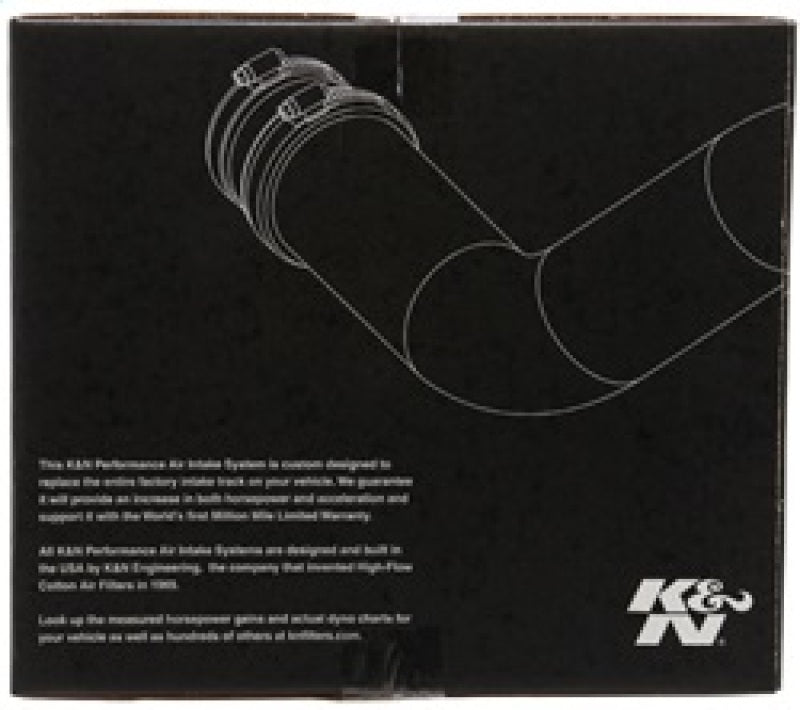 K&N Engineering 69-5325TS Typhoon Cold Air Intake for 2019–2020 Hyundai Veloster 2.0L