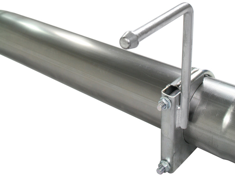 aFe MACH Force XP 4-Inch DPF-Back Stainless Steel Exhaust System, Part AFE49-44004, for 2007.5-2010 GM 6.6L Duramax LMM