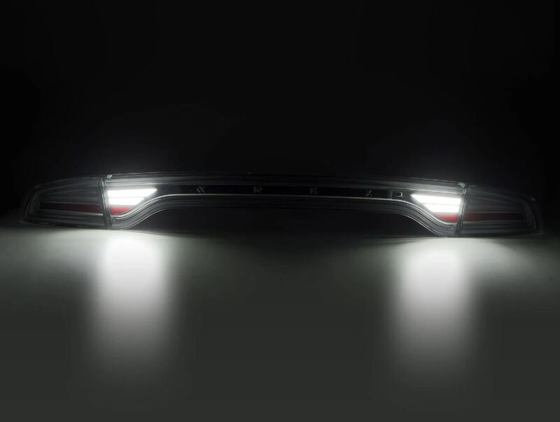 AlphaRex NOVA-Series Prismatic LED Tail Lights Black for 2015–2023 Dodge Charger