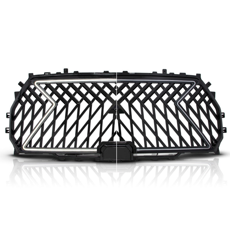 Anzo 22-24 Toyota Tundra Full LED Light Tube Front Grille w/ Initiation & Running Light