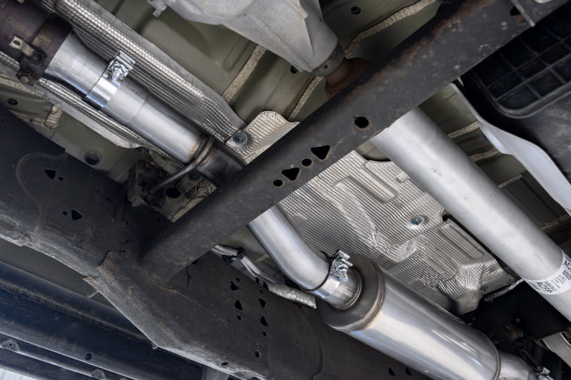 MBRP S50573CF Armor Pro Cat-Back Exhaust System for 2021-2023 Chevrolet Tahoe and GMC Yukon