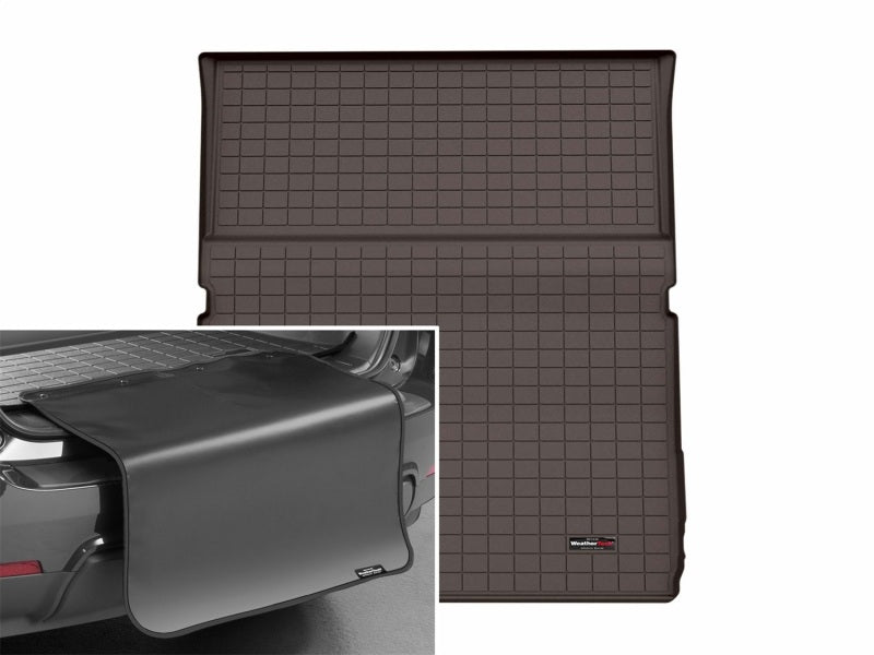 WeatherTech 25-26 Ford Expedition Max Trunk Cargo Liner with Bumper Protector – Cocoa