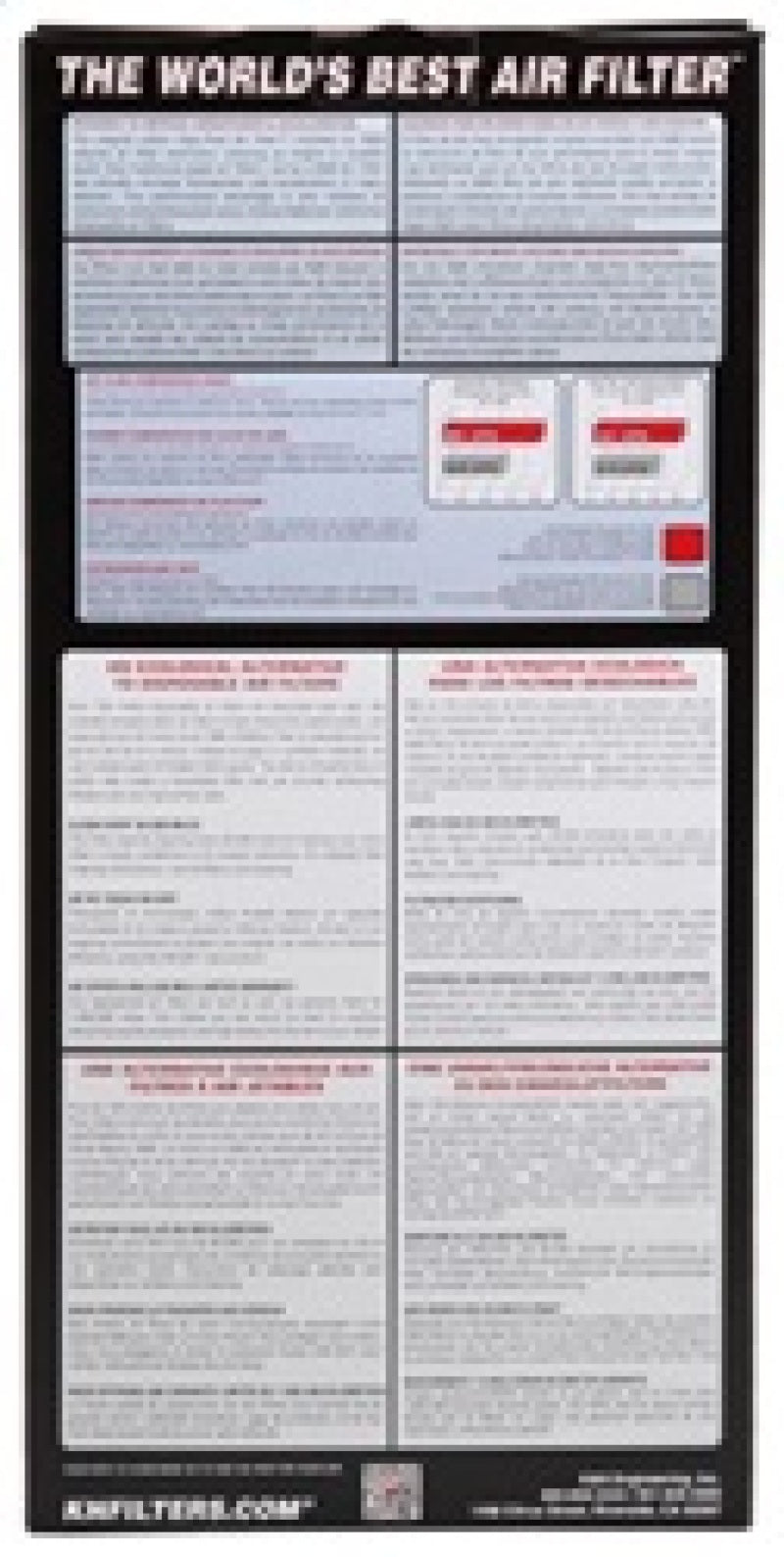 K&N Engineering 33-2678 Replacement High-Flow Air Filter for Mercedes-Benz