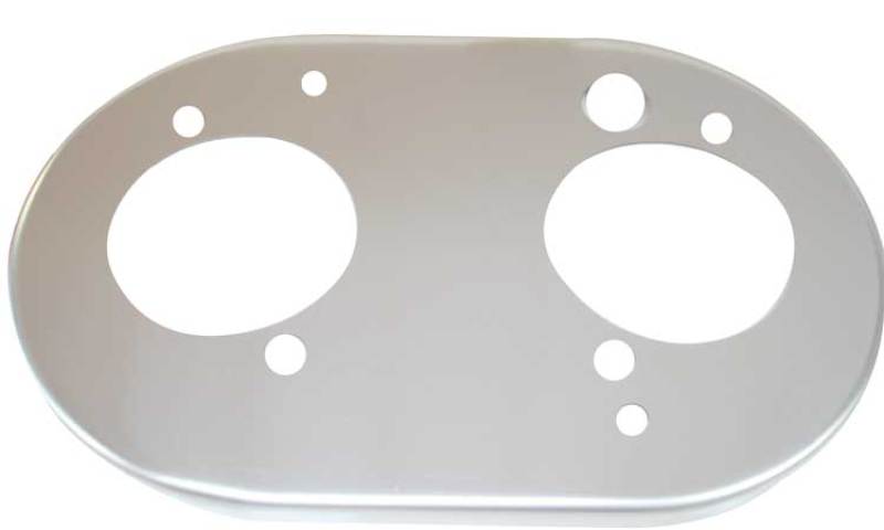 K&N Engineering 56-9105 Universal Custom Oval Air Filter with 51mm Neck Flange