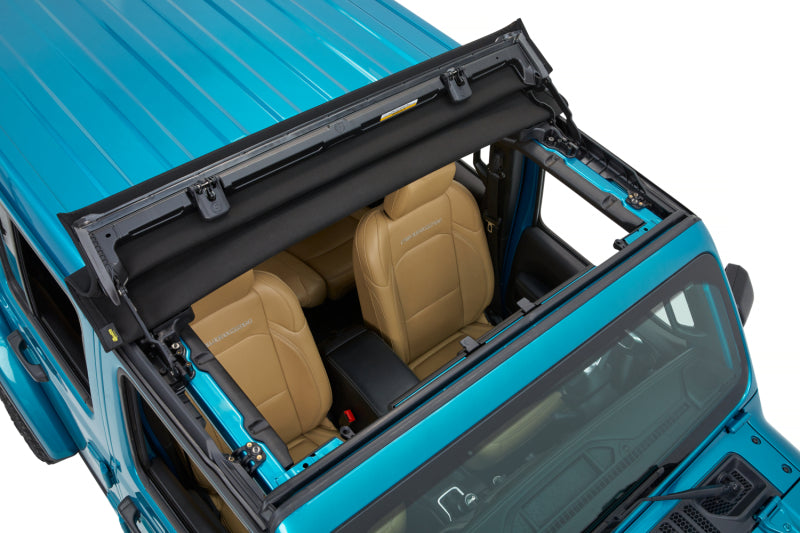 Bestop Sunrider for Hardtop – Jeep Gladiator 2020-2026 / Wrangler JL 2018-2026, Premium Black Twill