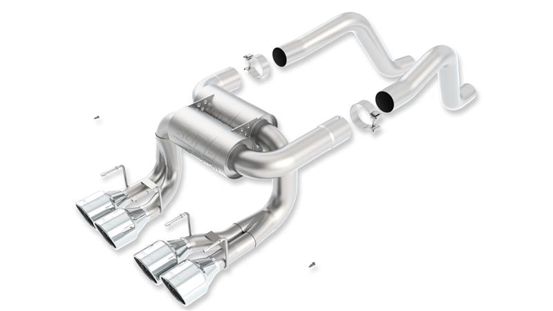 Borla ATAK Axle-Back Exhaust System 11822 for 2006-2013 Chevrolet Corvette Z06 and ZR1