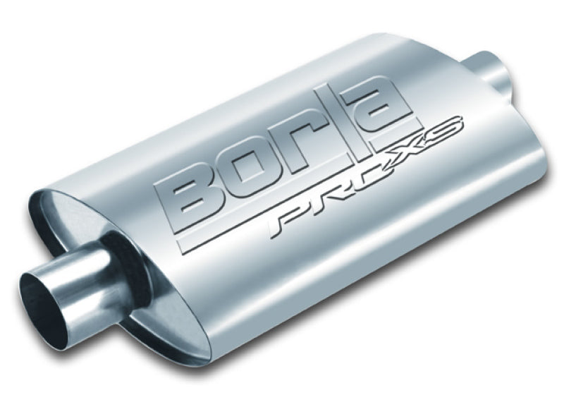 Borla ProXS Universal Muffler 2.25-Inch Center Inlet and Outlet, Part 40363