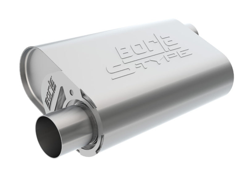 Borla CrateMuffler S-Type Muffler for Chevrolet LS3 6.2L V8, Part Number 400946