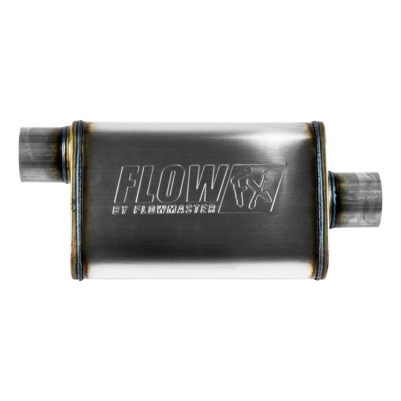 Flowmaster FlowFX Muffler 3.00in In/Out - Moderate Sound - Stainless Steel for Ford Expedition and F-250
