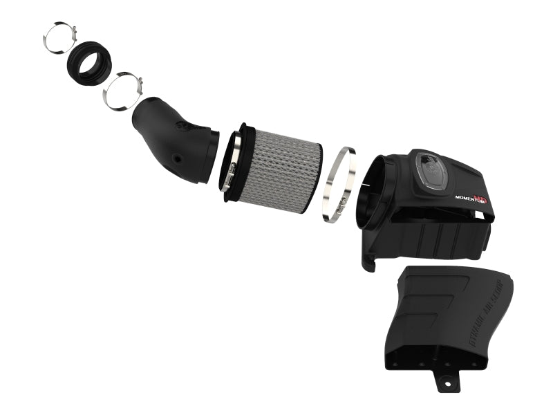 aFe POWER Momentum HD Cold Air Intake System with Pro DRY S Filter for 1994–1997 Ford Powerstroke 7.3L, Part Number 50-70057D