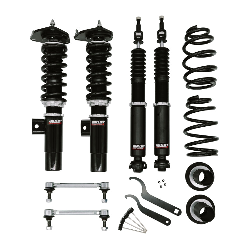 Air Lift Performance Coilover Kit for 2005-2014 Audi A3 and 2006-2014 Volkswagen GTI, Part Number ALF79002