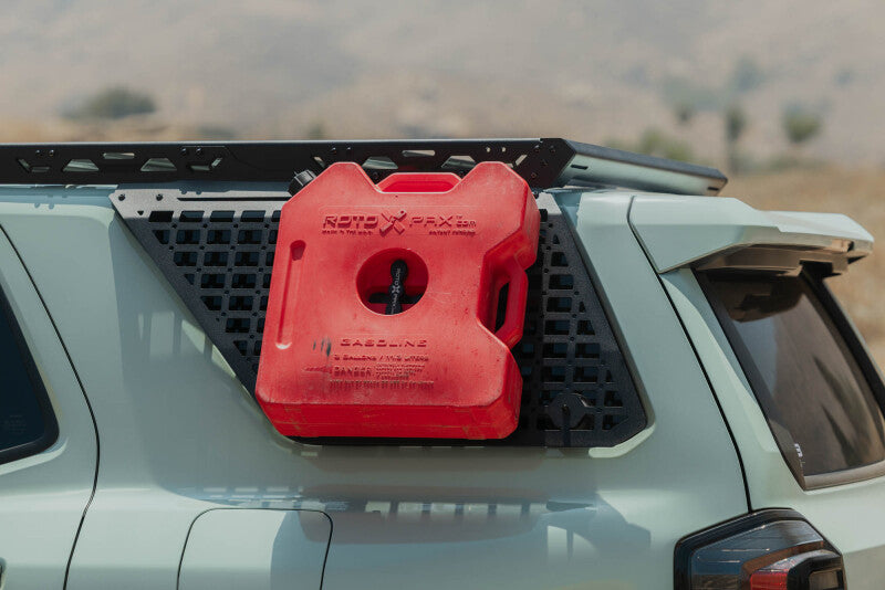 DV8 Offroad 25-26 Toyota 4Runner Exterior Window Molle Panels for DV8 Roof Rack – Driver Side