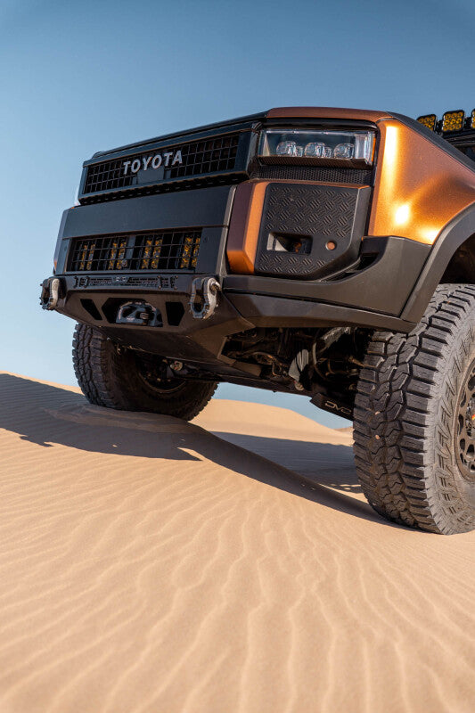 DV8 Offroad Spec Series Front Bumper for 2024-2026 Toyota Land Cruiser, Part Number dveFBTL4-02