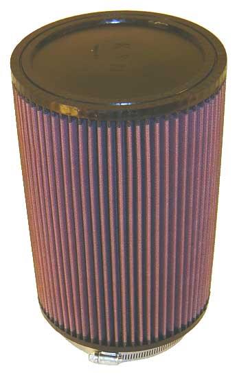 K&N Engineering RU-3220 Universal Rubber Air Filter, 5-Inch Flange ID, 6.5-Inch OD, 10-Inch Height