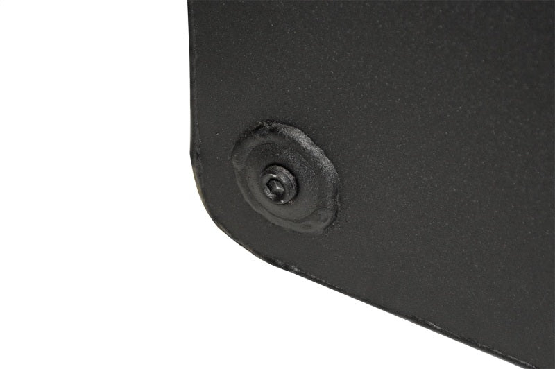 Deezee Universal Tanks - Long Rectangle Black Steel