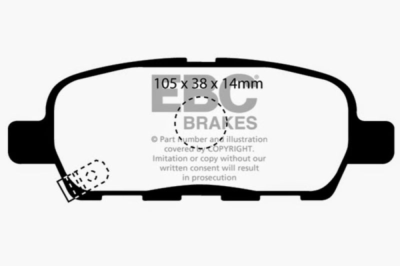 EBC Ultimax2 Brake Pad Sets