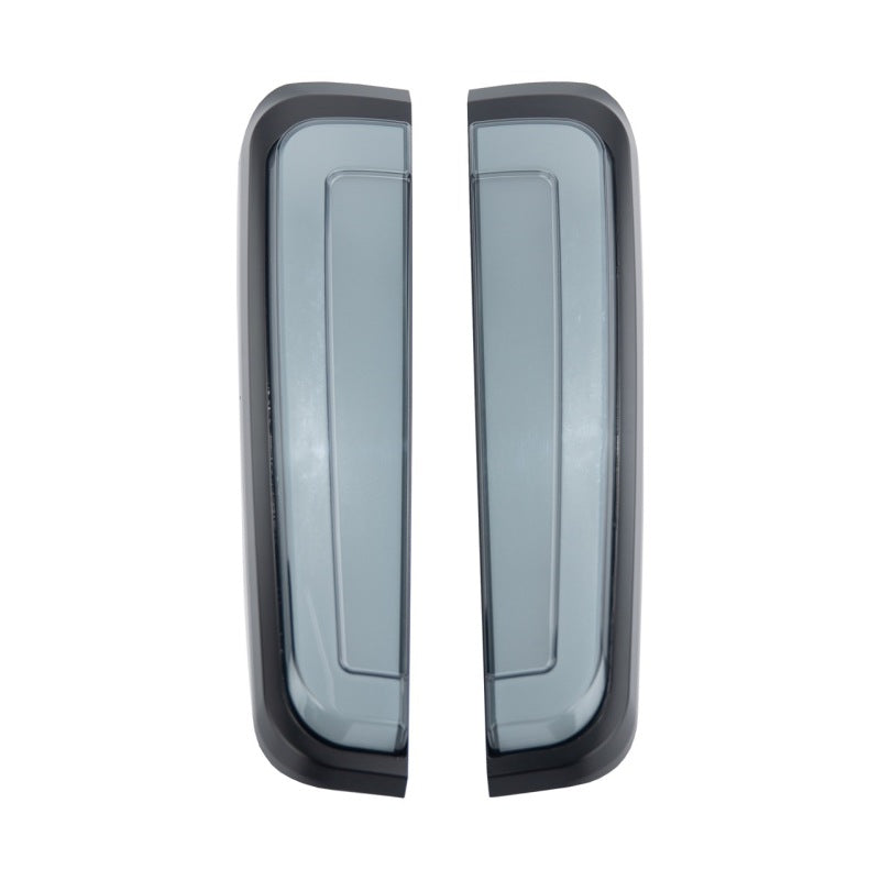 Kuryakyn Tracer LED Rear Lights for Harley-Davidson Tri Glide, Smoke/Black, Part Number 20034-2
