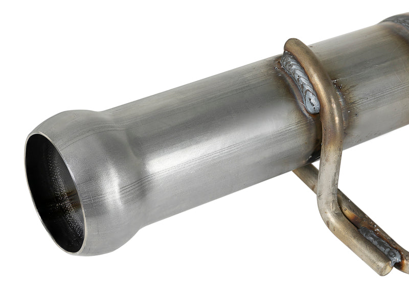 aFe POWER Twisted Steel Y-Pipe 48-48026 for 2018-2026 Jeep Wrangler JL and Gladiator JT 3.6L V6
