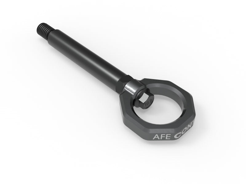 aFe Control Front/Rear Tow Hook for 2023-2026 BMW M2 G87, Gray - Part Number afe450-502004-G