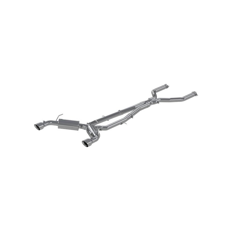 MBRP S4400304 Armor Pro Cat-Back Exhaust System for 2016-2019 Infiniti Q50 3.0L FWD/AWD