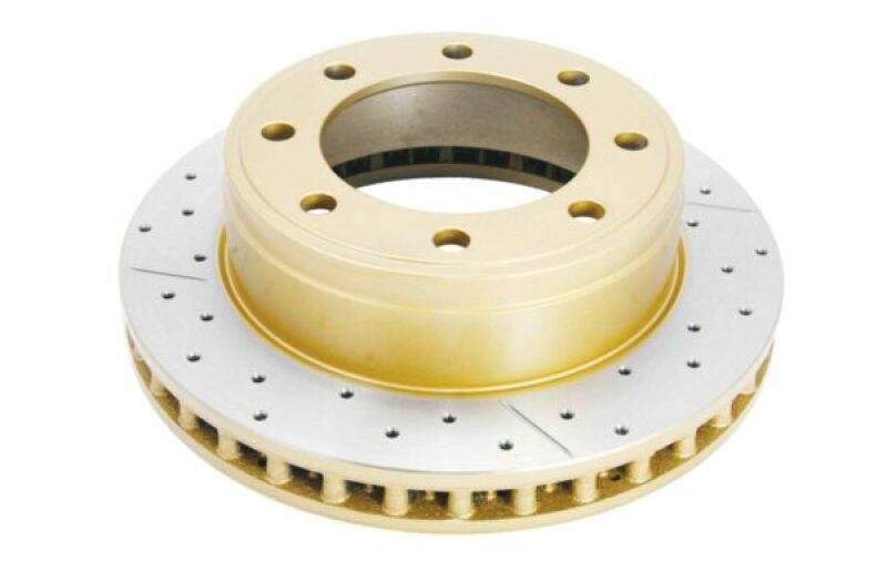 DBA 798X X Street Series Front Drilled and Slotted Rotor for 1999-2004 Ford F-250 and F-350 Super Duty 4WD