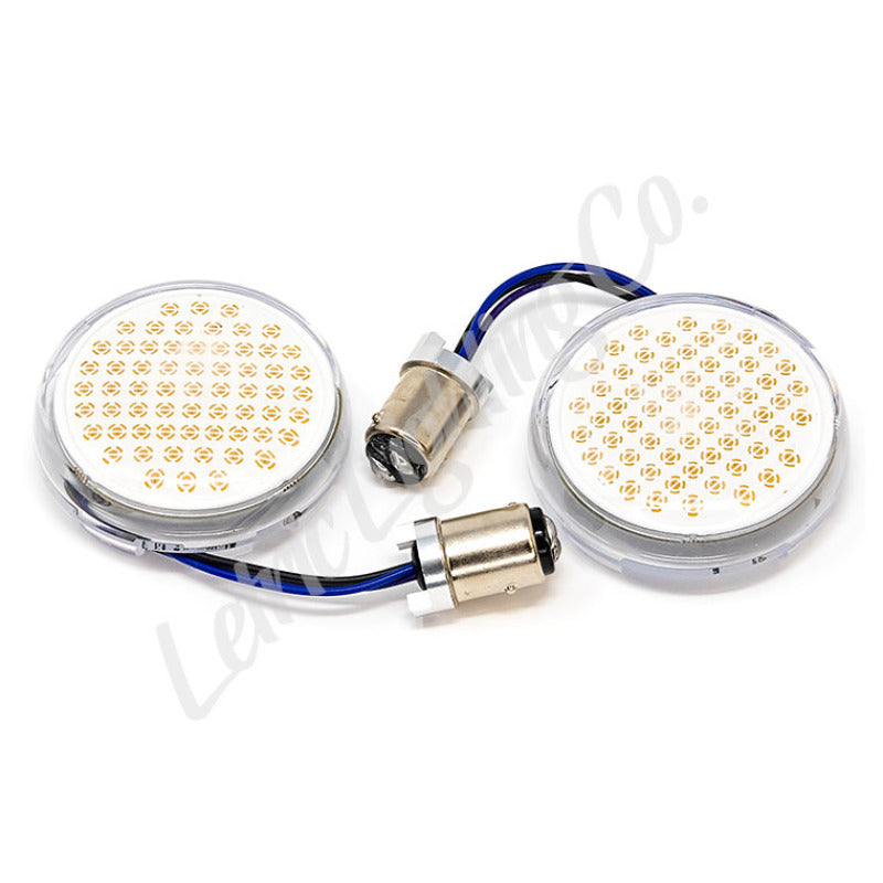 Letric Lighting Deluxe Bullet-Style White Switchback LED Lights - Part Number letLLC-D7SWAA