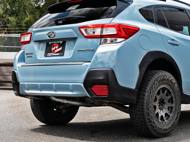aFe POWER Takeda 2.5-Inch 304 Stainless Steel Cat-Back Exhaust System for 2018–2020 Subaru Crosstrek 2.0L H4 – 49-36803