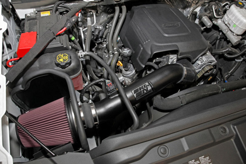 K&N Engineering 77-3090KTK Cold Air Intake Kit for 2016 Chevrolet Silverado and GMC Sierra 2500 HD and 3500 HD