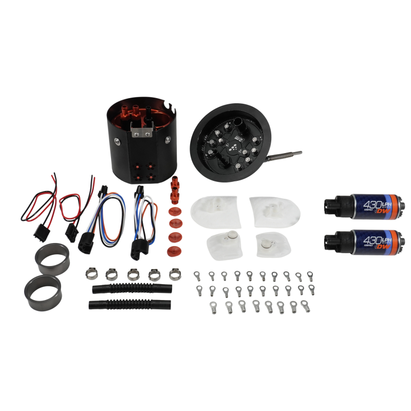 DeatschWerks 06-13 BMW E9X/E8X X2 Dual Pump Module with DW430 Fuel Pumps