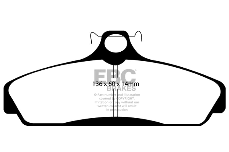 EBC Ultimax2 Brake Pad Sets