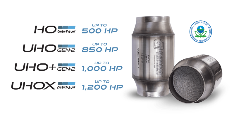 GSP G-Sport High Output Cats