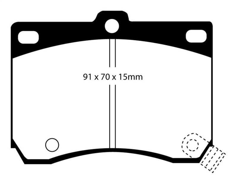 EBC Yellowstuff Brake Pad Sets