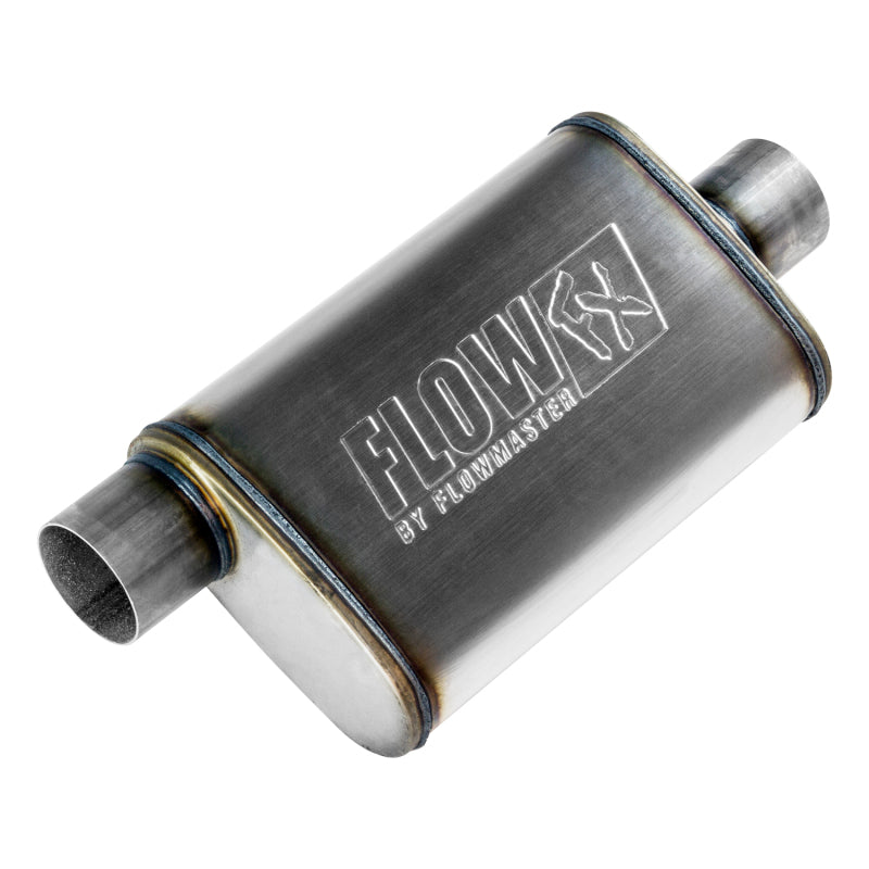Flowmaster FlowFX Muffler 3.00in In/Out - Moderate Sound - Stainless Steel for Ford Expedition and F-250
