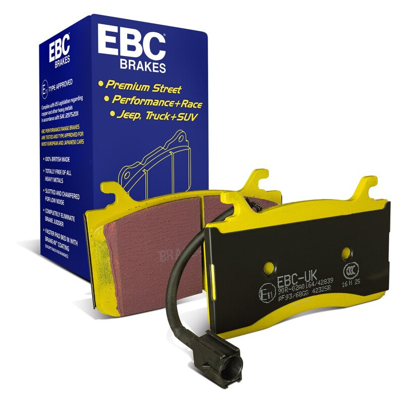 EBC Yellowstuff Front Brake Pads DP42325R for 2016+ Alfa Romeo Giulia 2.0T