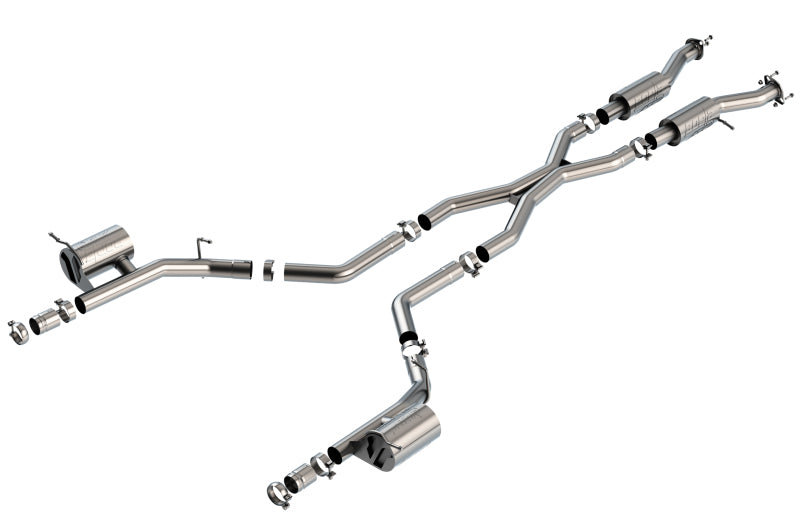 Borla 140888 ATAK Cat-Back Exhaust System for 2021-2026 Dodge Durango SRT Hellcat 6.2L V8 AWD