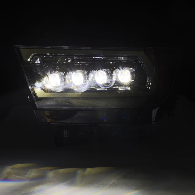 AlphaRex NOVA-Series LED Projector Headlights Alpha-Black for 2019-2023 Ram 1500, Part Number ARX880577
