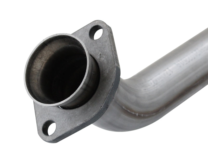 aFe Power Twisted Steel Y-Pipe 48-46208 for 2012-2018 Jeep Wrangler JK 3.6L V6