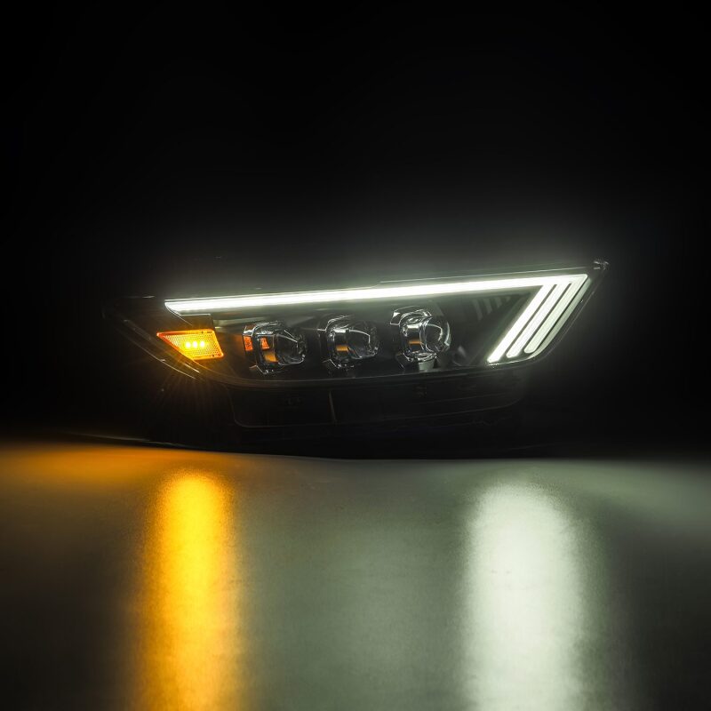 AlphaRex NOVA Series LED Projector Headlights for 2015–2017 Ford Mustang, Black